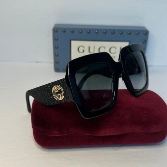 New - Authentic Gucci sunglasses Urban GG0102S 001 - Picture 2 of 9
